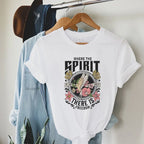 Christian Inspirational T-Shirts Jesus Faith Graphic Tees Women Vintage Aesthetic Bible Verse T Shirt Religious Tops Clothing 3