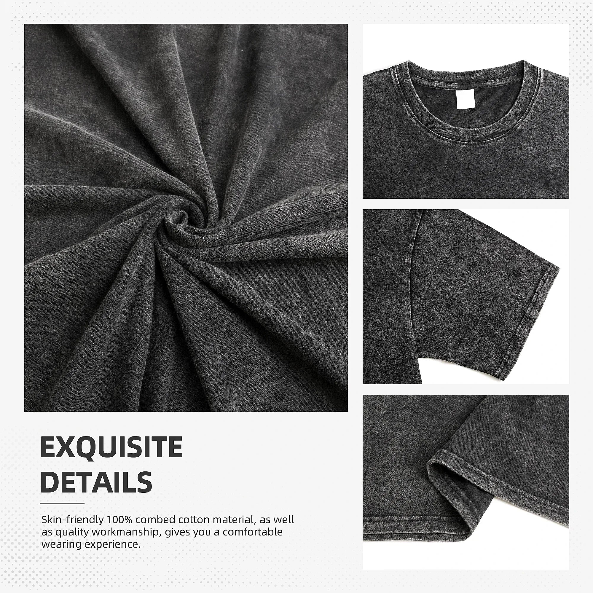 Heart Cross Christian Jesus Faith Over Fear Bible Verse Vintage Washed T-shirts Unisex Fashion Oversized T Shirts Cotton T-shirt 4